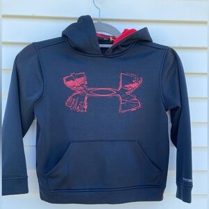 Under Armour Kids' Hoodie with Red Logo